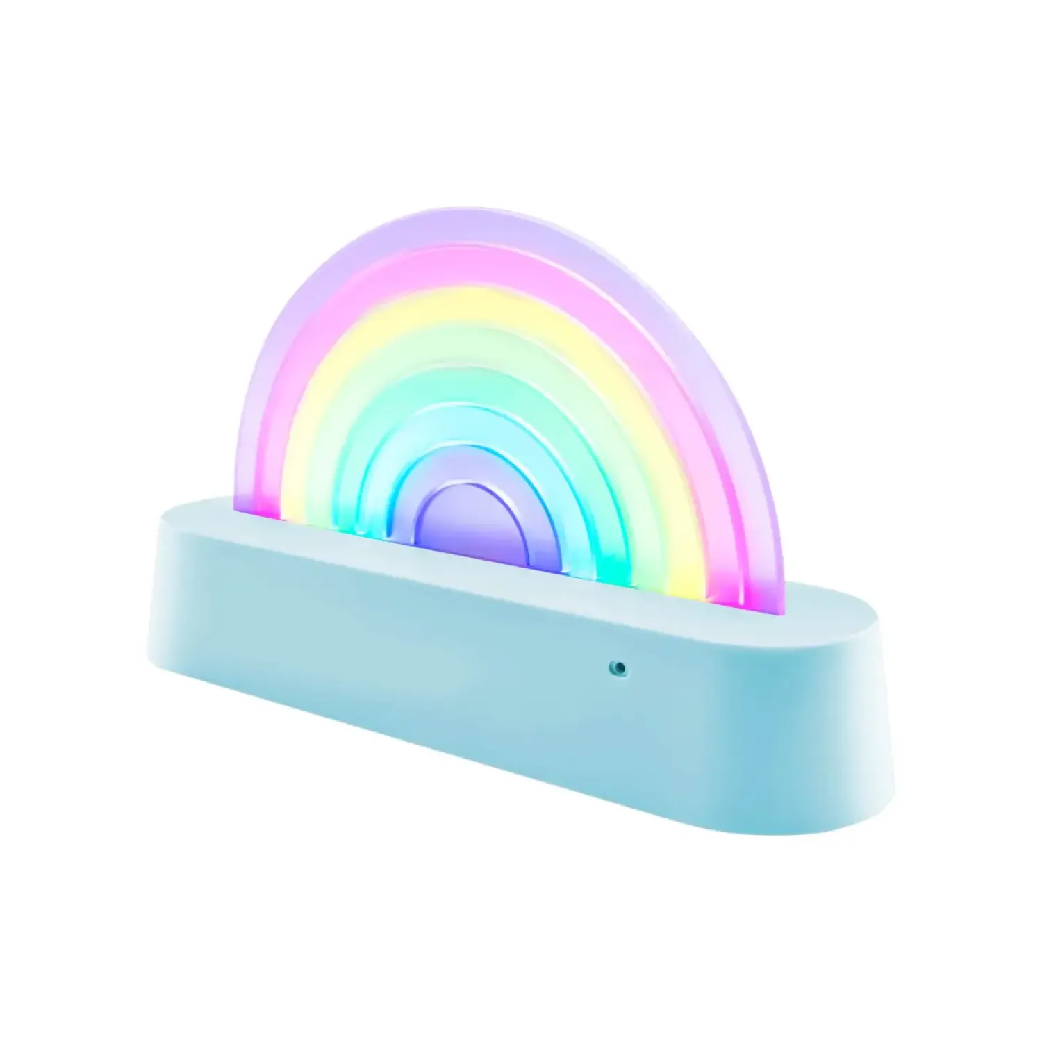 Lampki Nocne|Lampki Nocne | LaLarma Tańcząca lampka Tęcza - blue