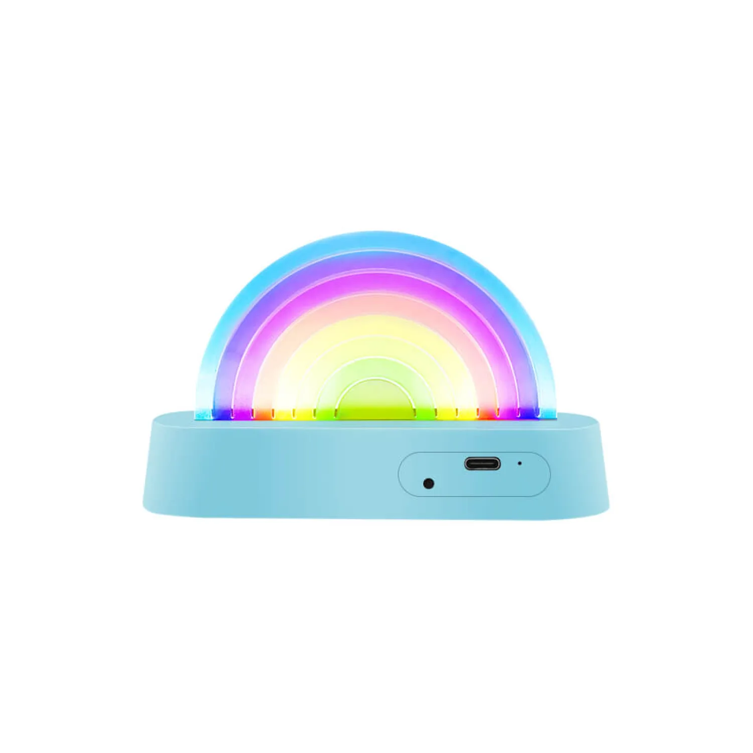 Lampki Nocne|Lampki Nocne | LaLarma Tańcząca lampka Tęcza - blue