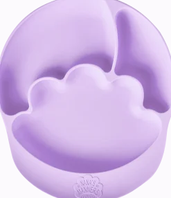 Talerz silikonowy z przyssawką PURPLE
