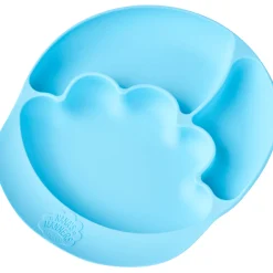 Talerz silikonowy z przyssawką BLUE