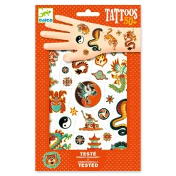 Tatuaże|6 Lat+ | Djeco Tatuaże DUCH WALKI