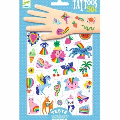 Tatuaże|3 Lata + | Djeco Tatuaże neonowa TĘCZA