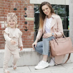 Torba dla mamy CARLA dusty pink JOISSY & MAMAVILLE