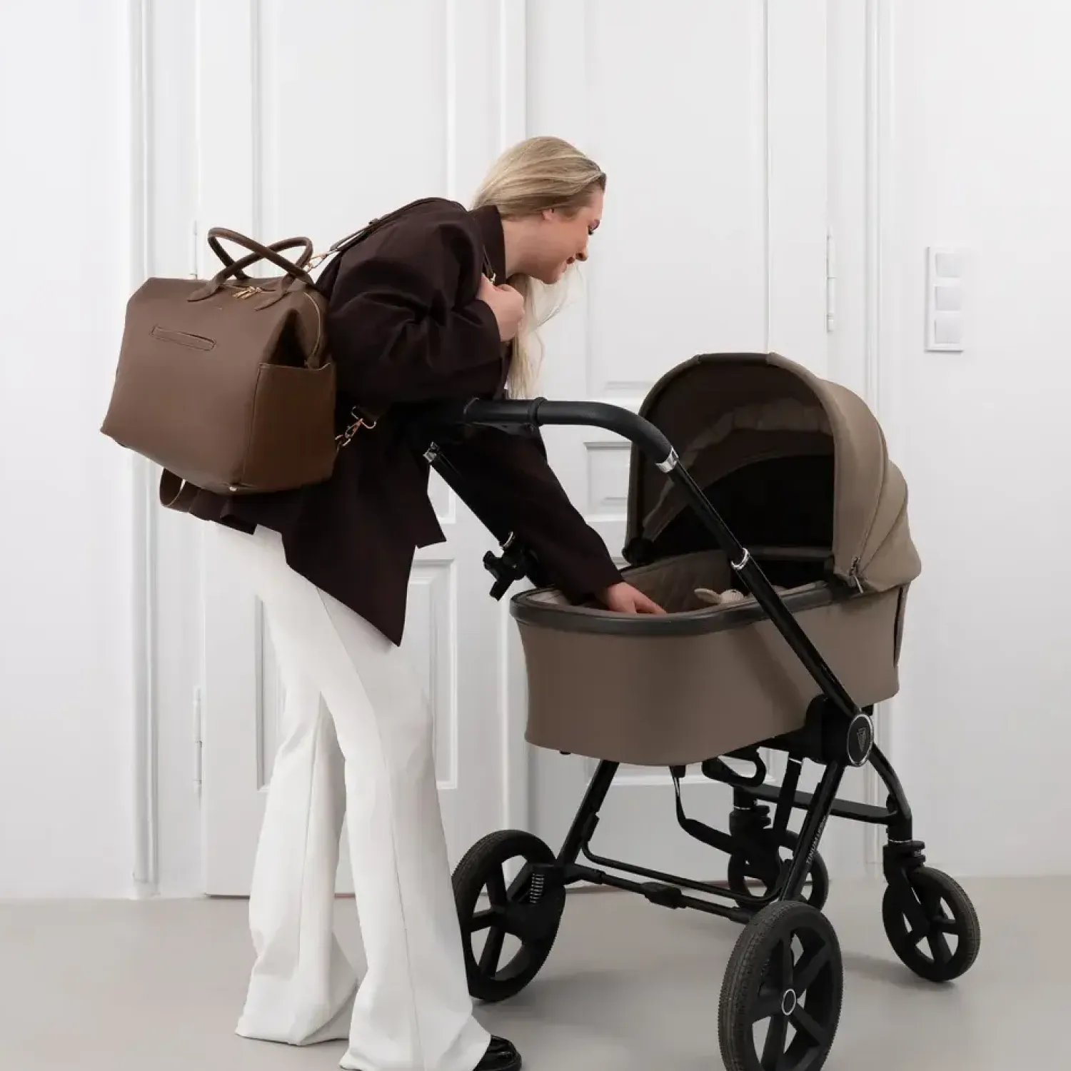 Torby I Plecaki Do Wózka|Torby I Plecaki Do Wózka | MyBabyBottle Torba dla mamy MyBabyBag - Brown