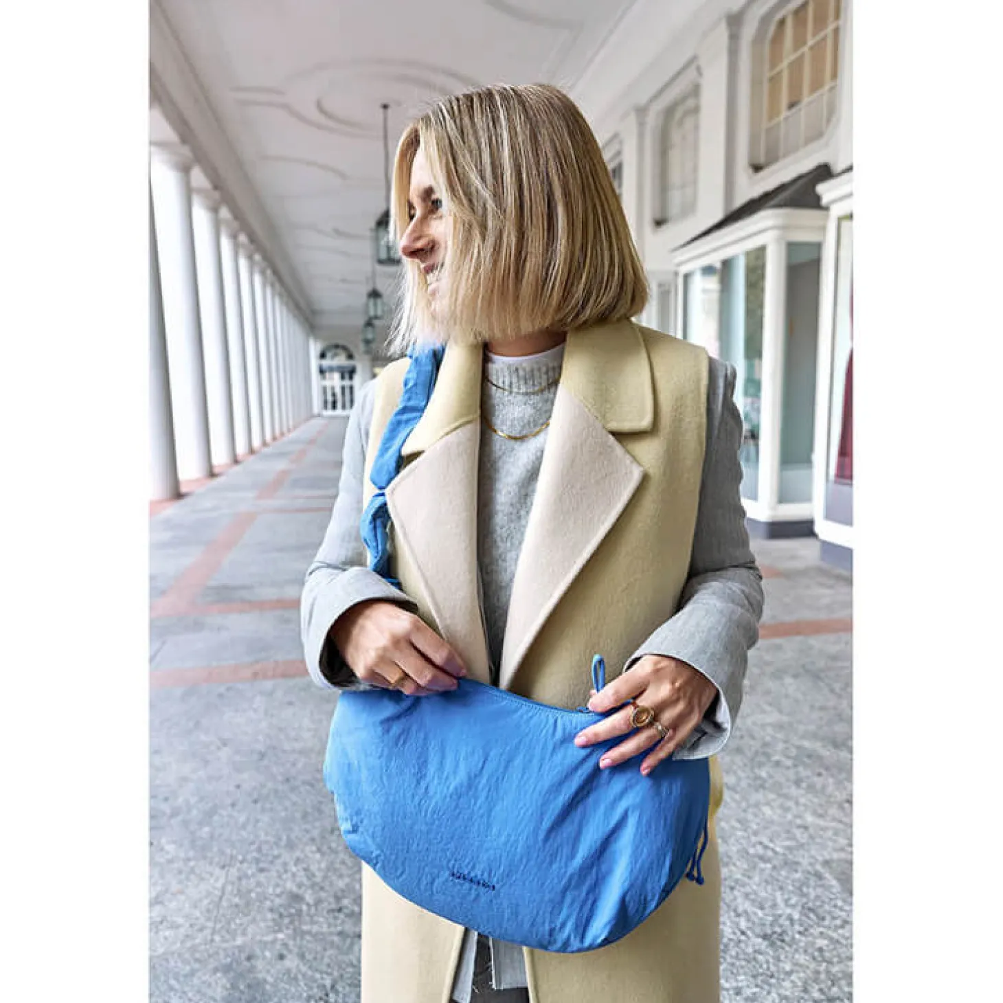 Torba dla mamy z akcesoriami Lunua Bum Bag - blue