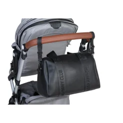 Torby I Plecaki Do Wózka|Torby I Plecaki Do Wózka | Childhome Torba do wózka Mommy Club Vegan Leather Black