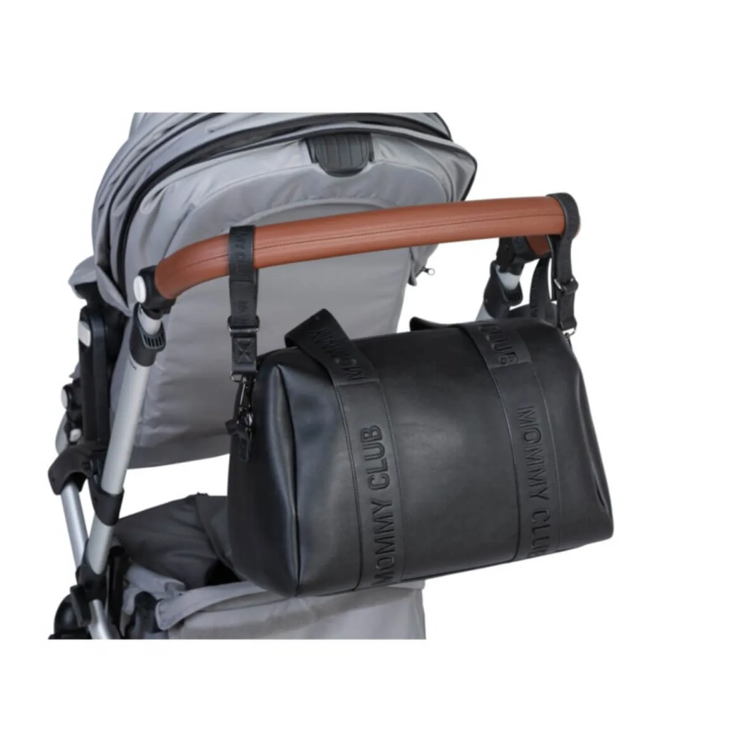 Torby I Plecaki Do Wózka|Torby I Plecaki Do Wózka | Childhome Torba do wózka Mommy Club Vegan Leather Black