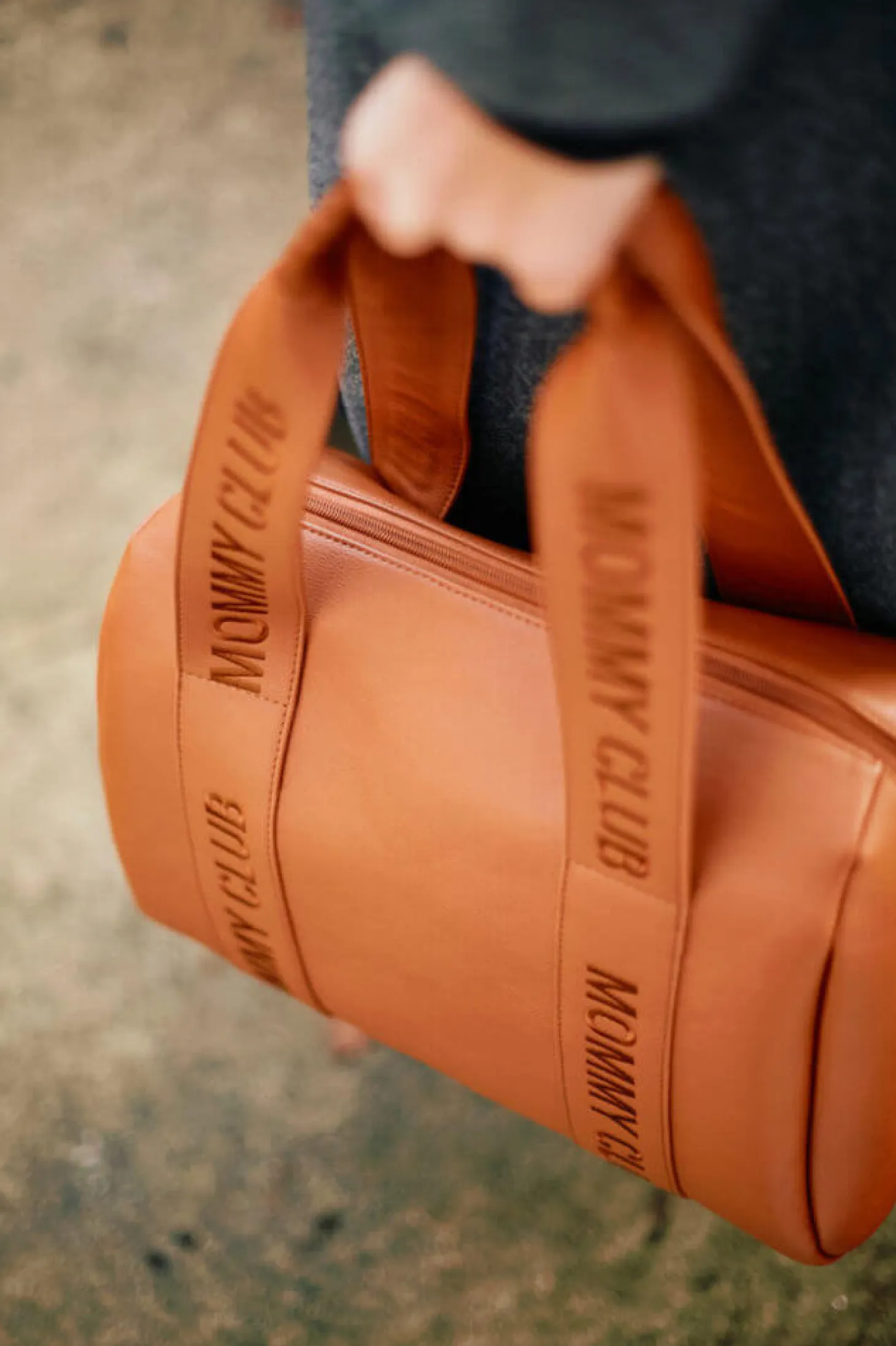 Torba do wózka Mommy Club Vegan Leather Brown