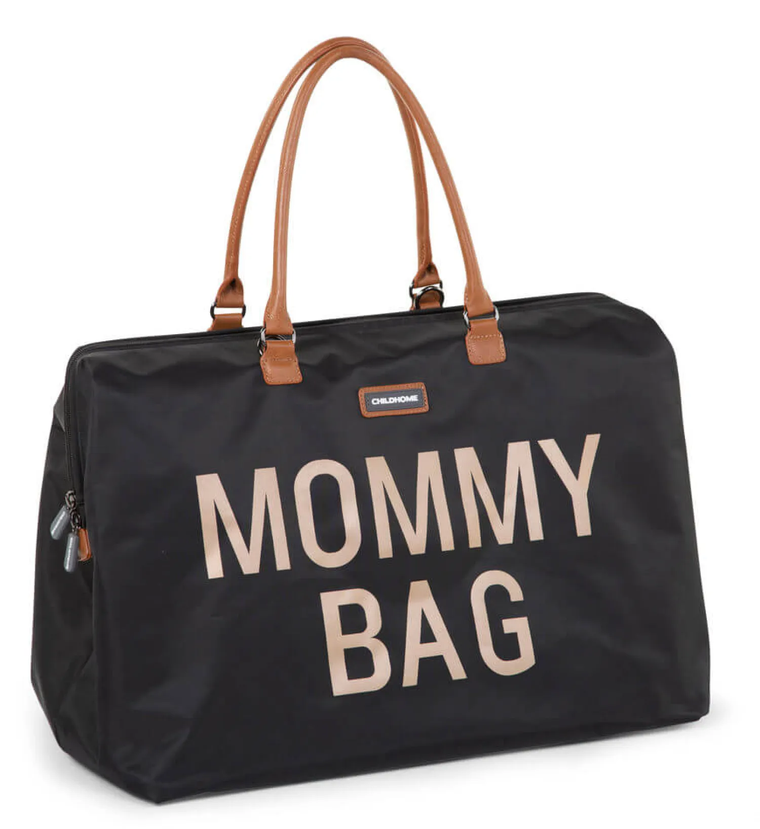 Torby I Plecaki Do Wózka|Torby I Plecaki Do Wózka | Childhome Torba Mommy Bag Czarno-Złota