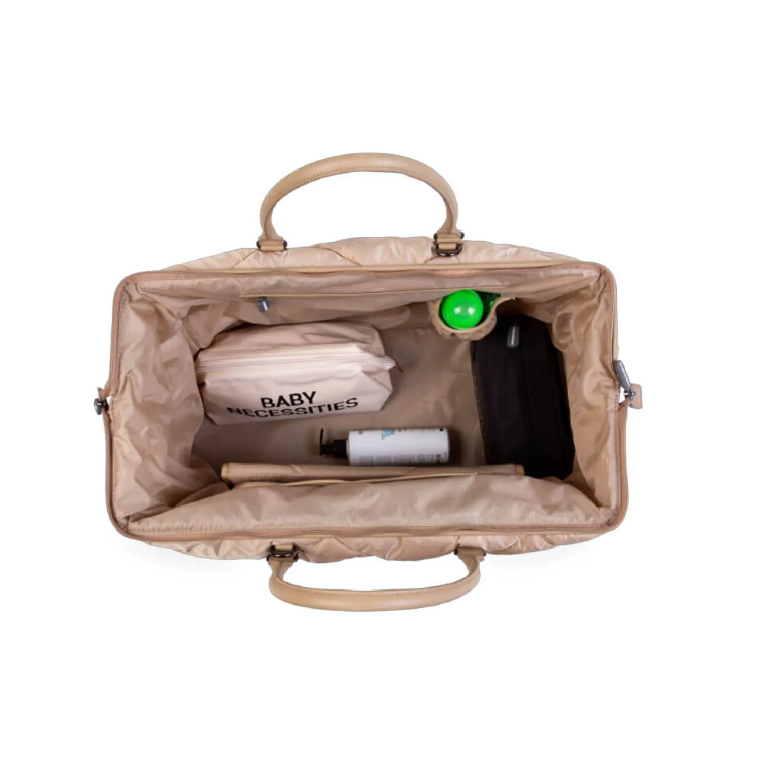Torby I Plecaki Do Wózka|Torby I Plecaki Do Wózka | Childhome Torba Mommy Bag Pikowana Beżowa