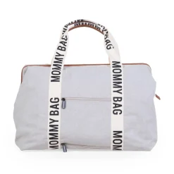 Torba Mommy bag Signature Szara