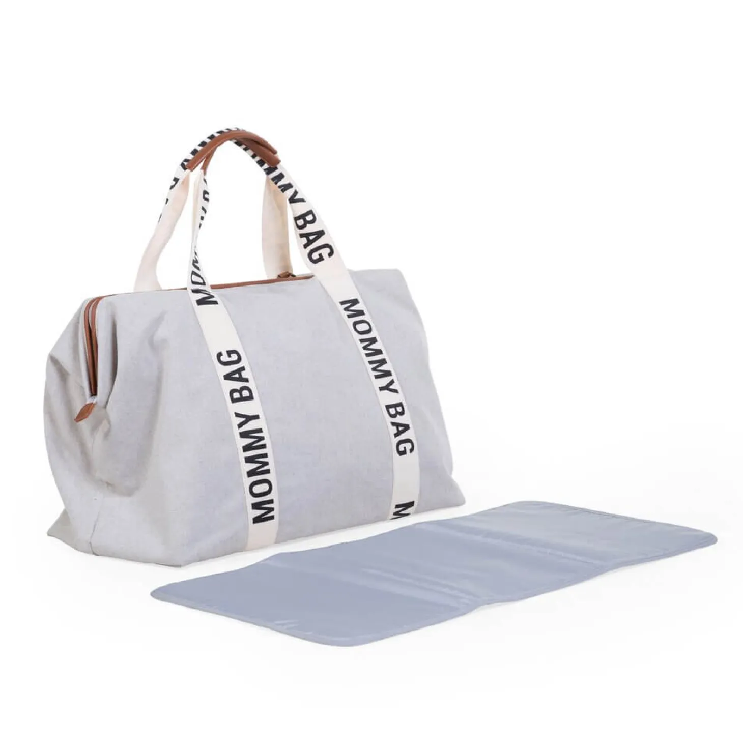 Torba Mommy bag Signature Szara