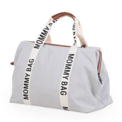 Torba Mommy bag Signature Szara