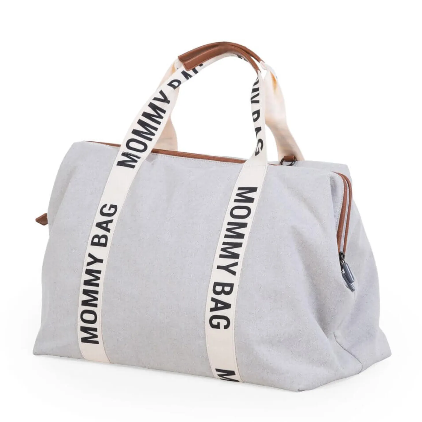 Torba Mommy bag Signature Szara