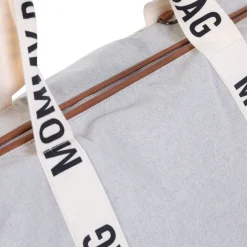 Torba Mommy bag Signature Szara