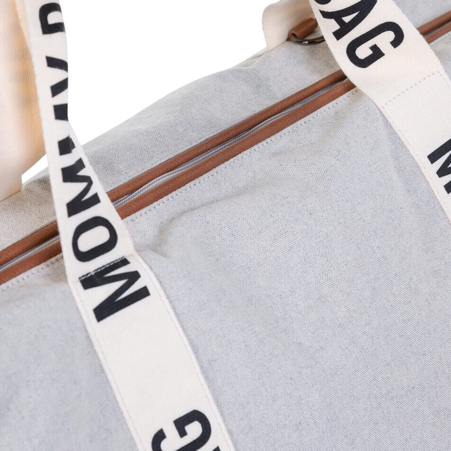 Torba Mommy bag Signature Szara