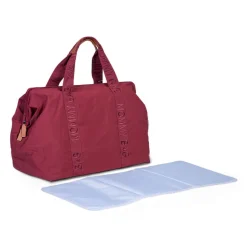Torby I Plecaki Do Wózka|Torby I Plecaki Do Wózka | Childhome Torba Mommy bag Signature Urban Burgundy