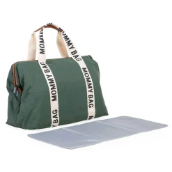 Torba Mommy bag Signature Zielona
