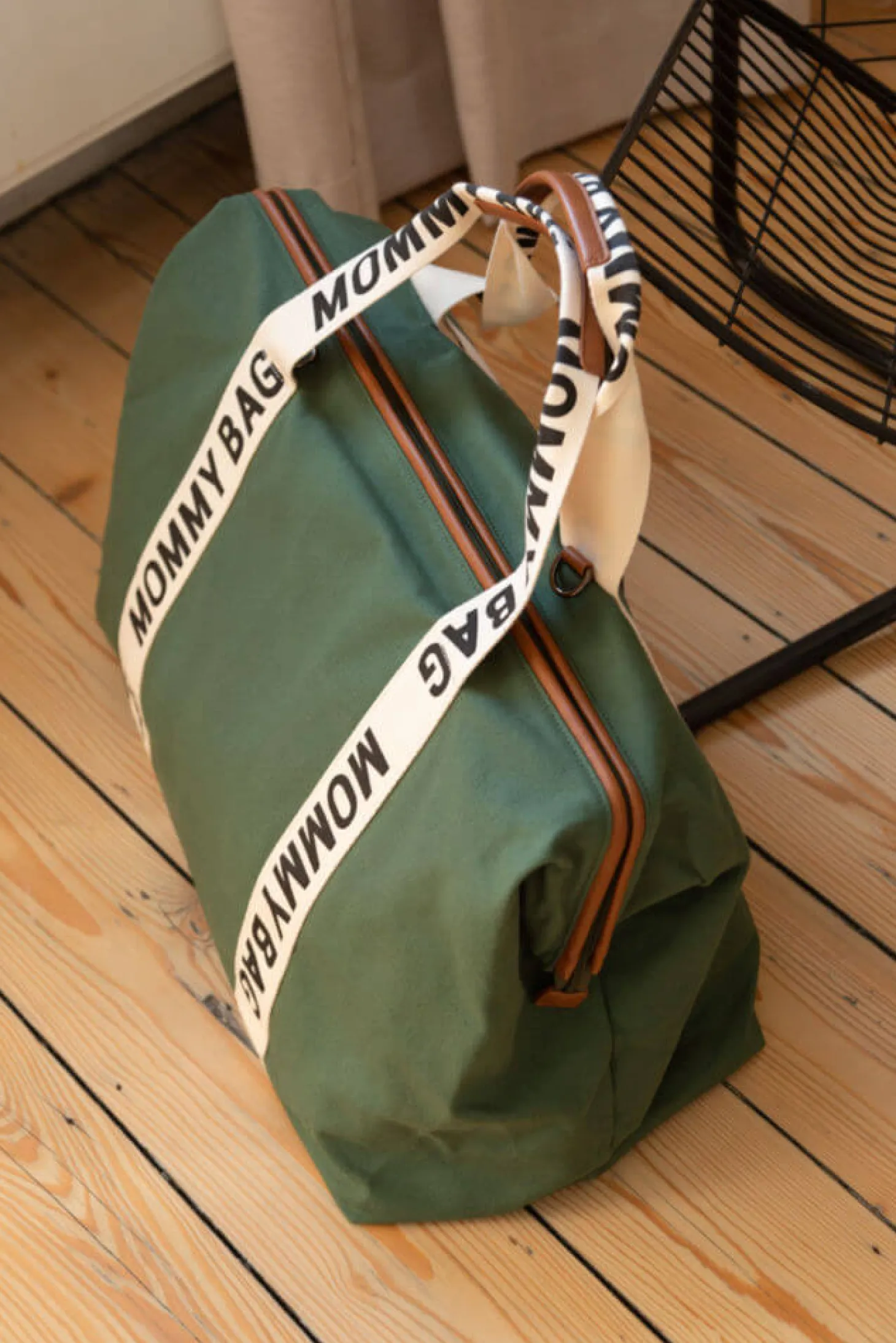 Torba Mommy bag Signature Zielona