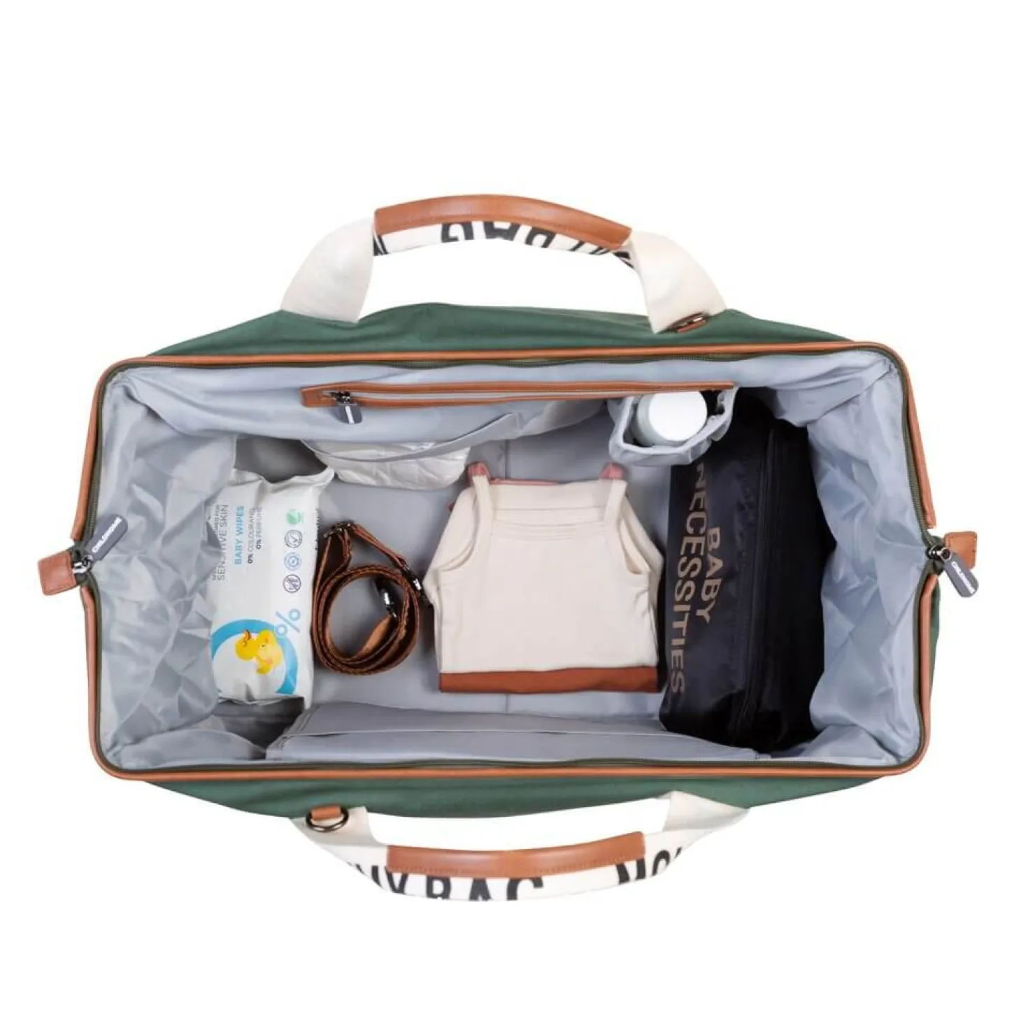 Torba Mommy bag Signature Zielona