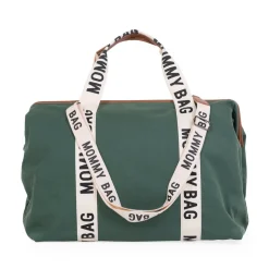 Torba Mommy bag Signature Zielona