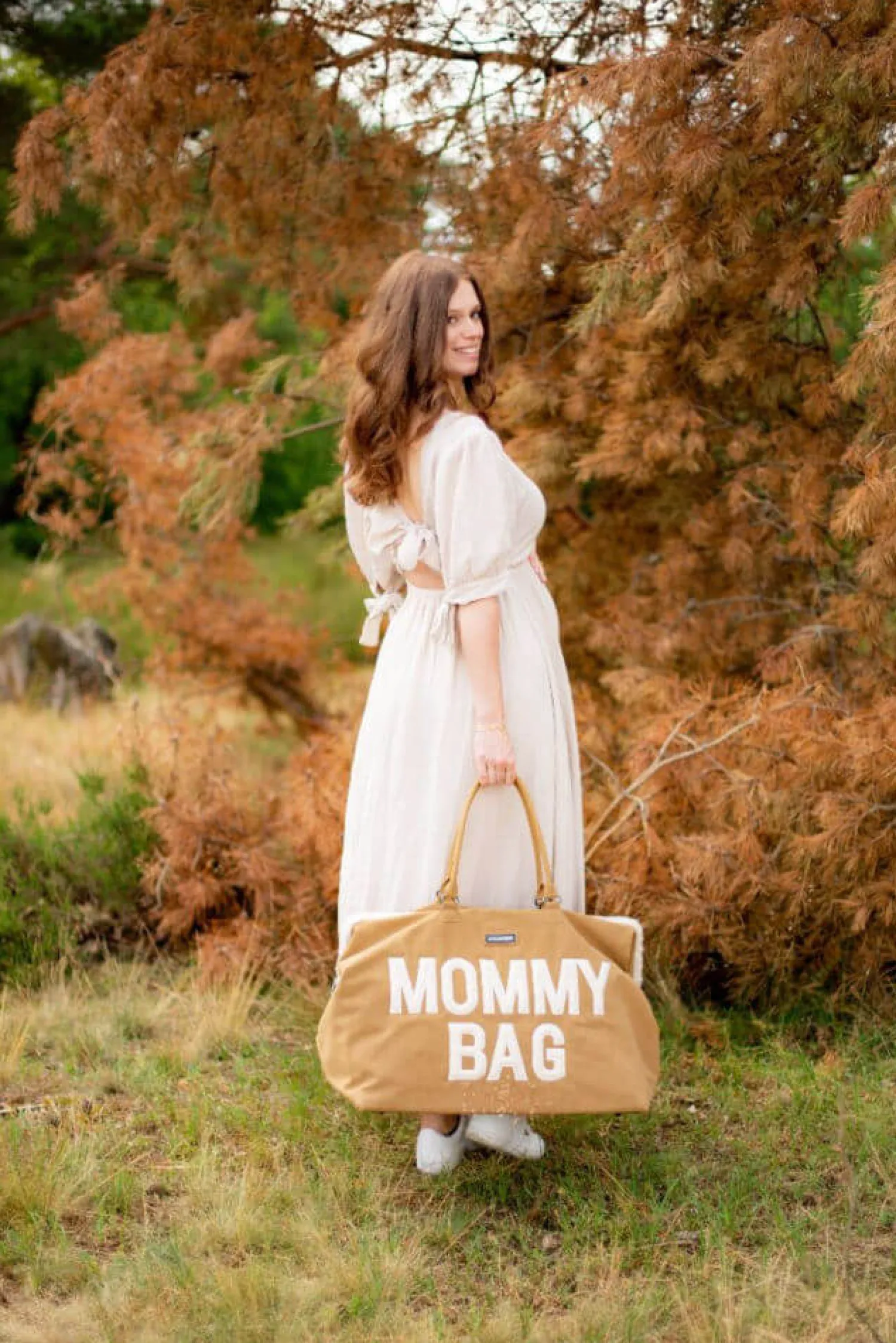 Torby I Plecaki Do Wózka|Torby I Plecaki Do Wózka | Childhome Torba Mommy Bag Suede-look