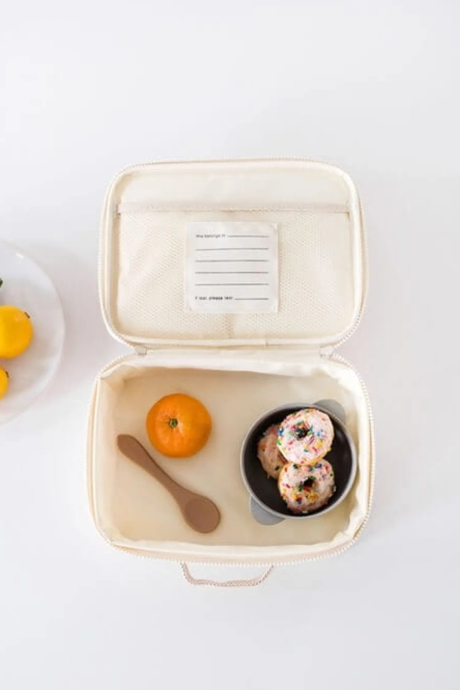 Lunchboxy|Przechowywanie Jedzenia | 3 Sprouts Torba na lunch - Recycled Terazzo Sand