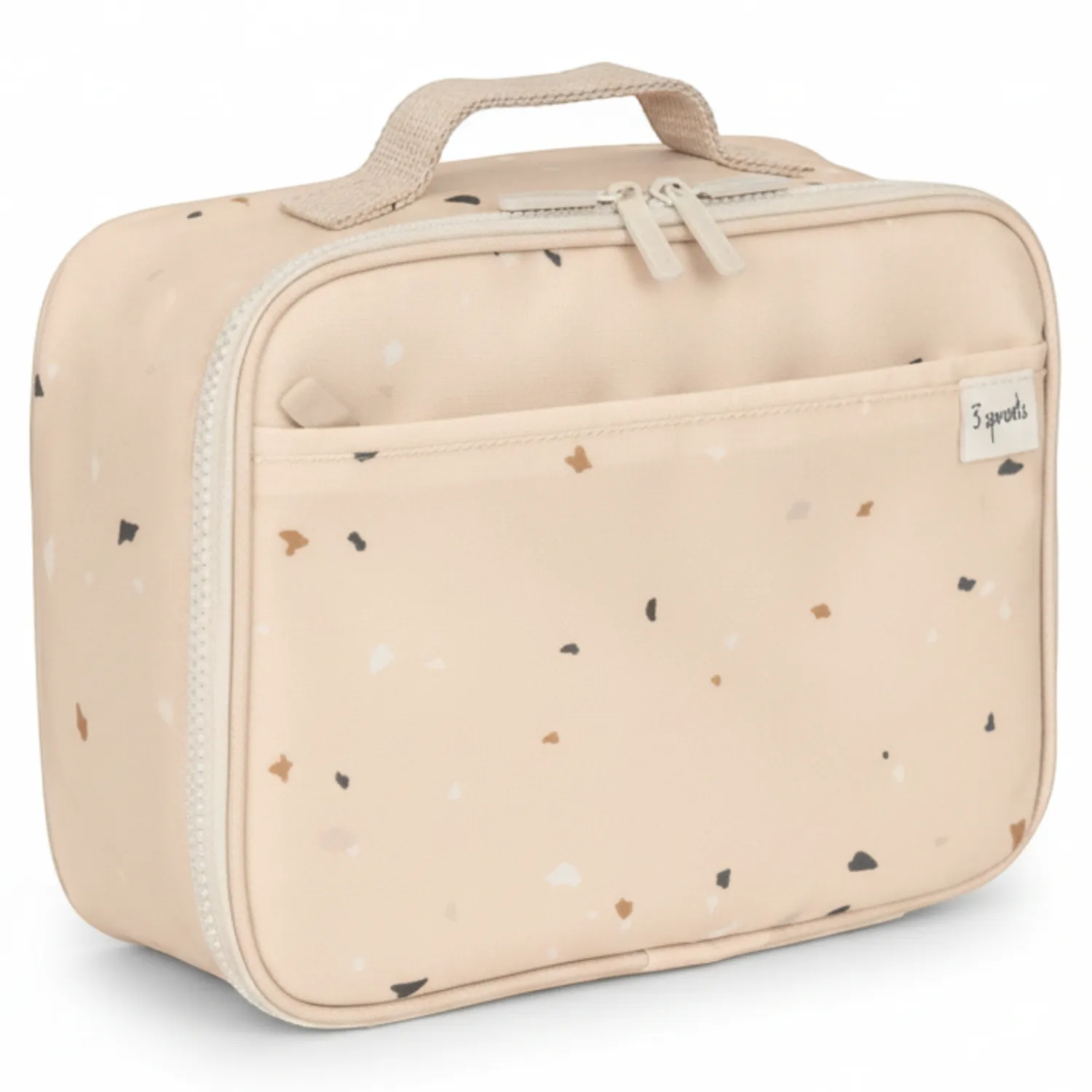 Lunchboxy|Przechowywanie Jedzenia | 3 Sprouts Torba na lunch - Recycled Terazzo Sand