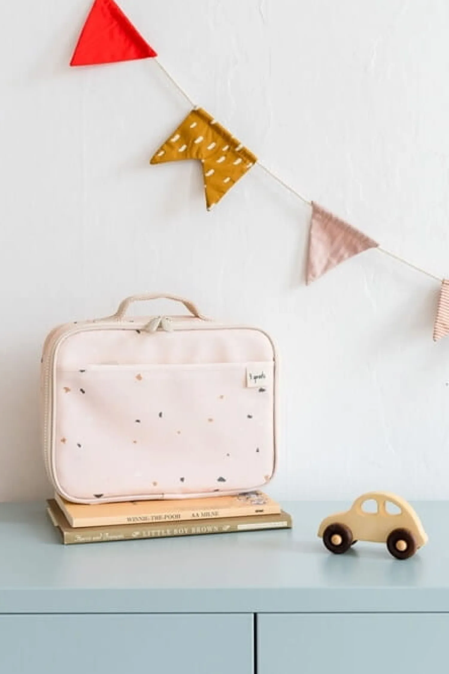 Lunchboxy|Przechowywanie Jedzenia | 3 Sprouts Torba na lunch - Recycled Terazzo Sand