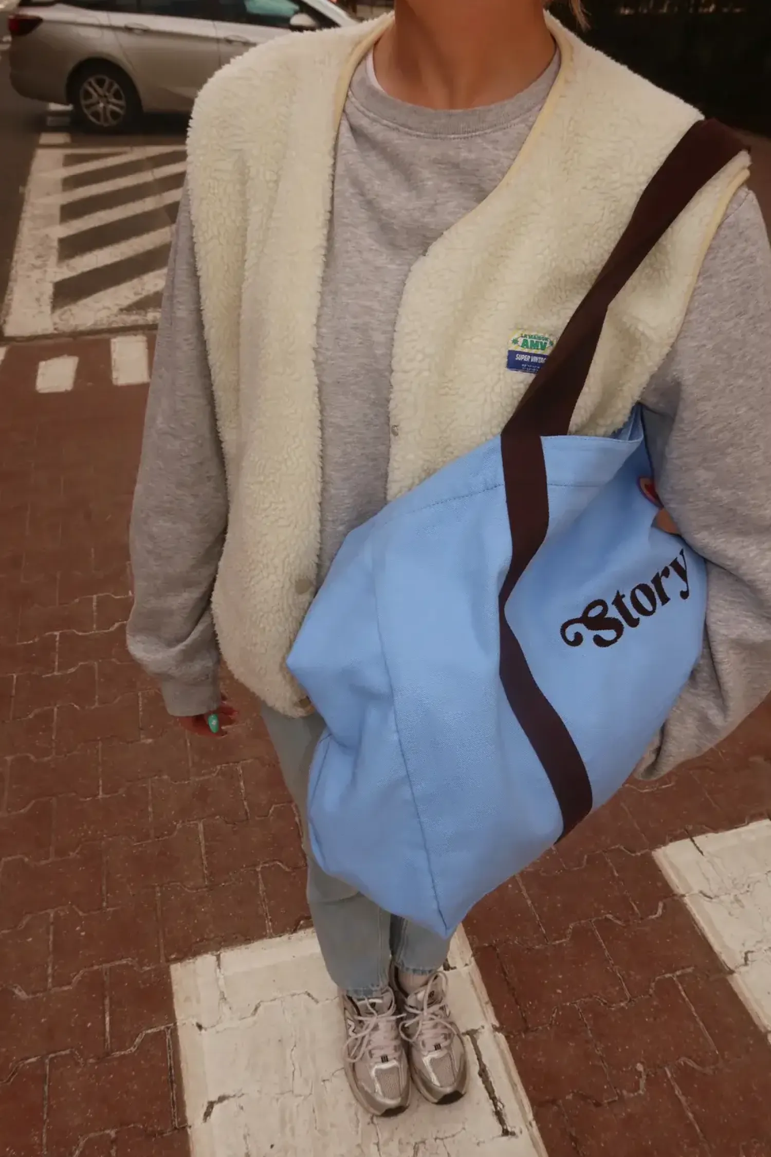 Torby I Plecaki Do Wózka|Torby I Plecaki Do Wózka | The Story Makers Torba shopper Sky Blue
