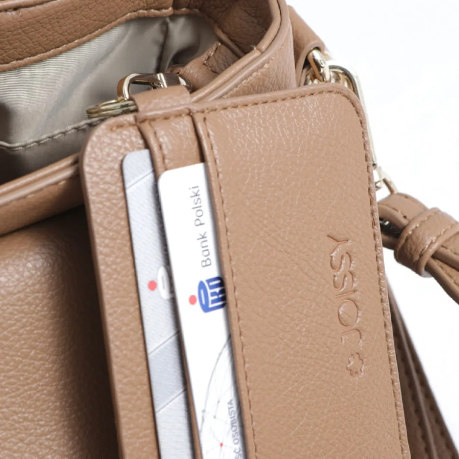Torby I Plecaki Do Wózka|Torby I Plecaki Do Wózka | Joissy Torebka crossbody i organizer do wózka 2w1 MIDI blush beige
