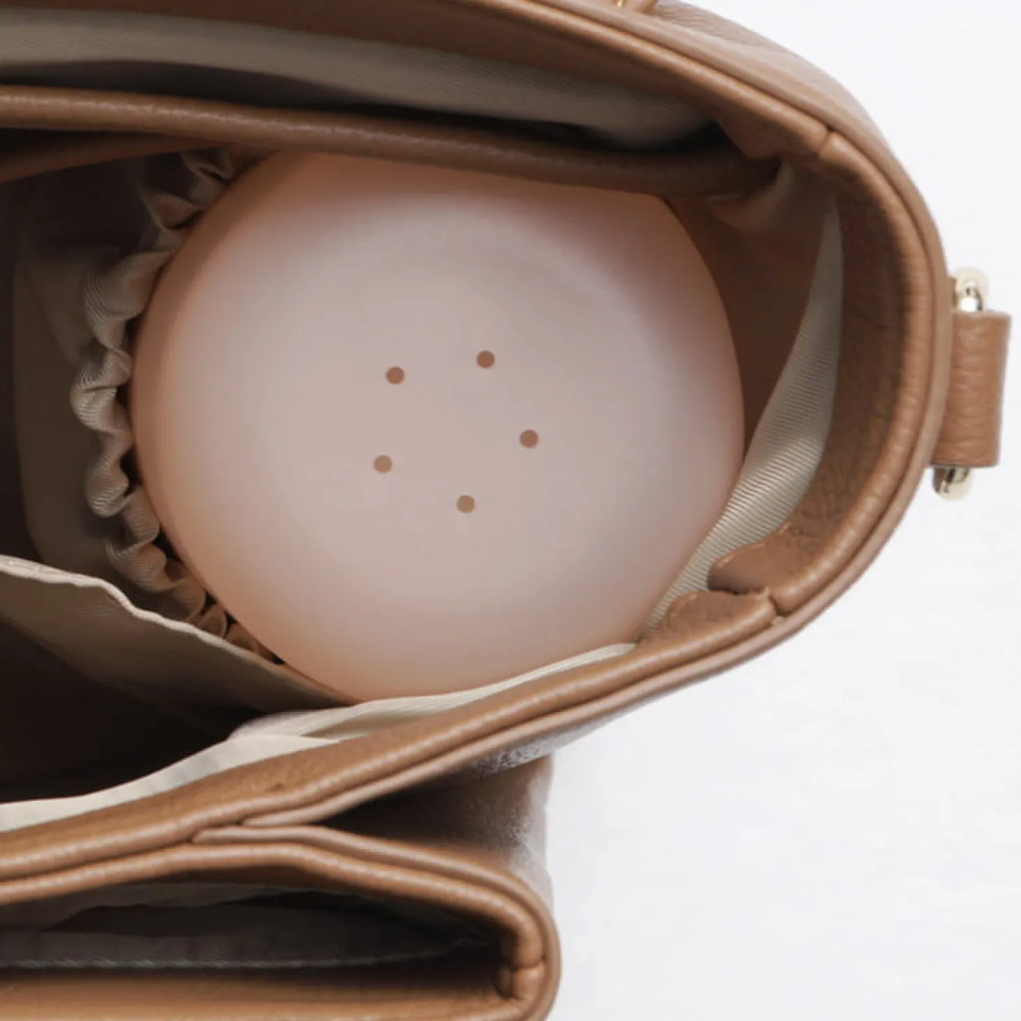 Torebka crossbody i organizer do wózka 2w1 MIDI mauve rose