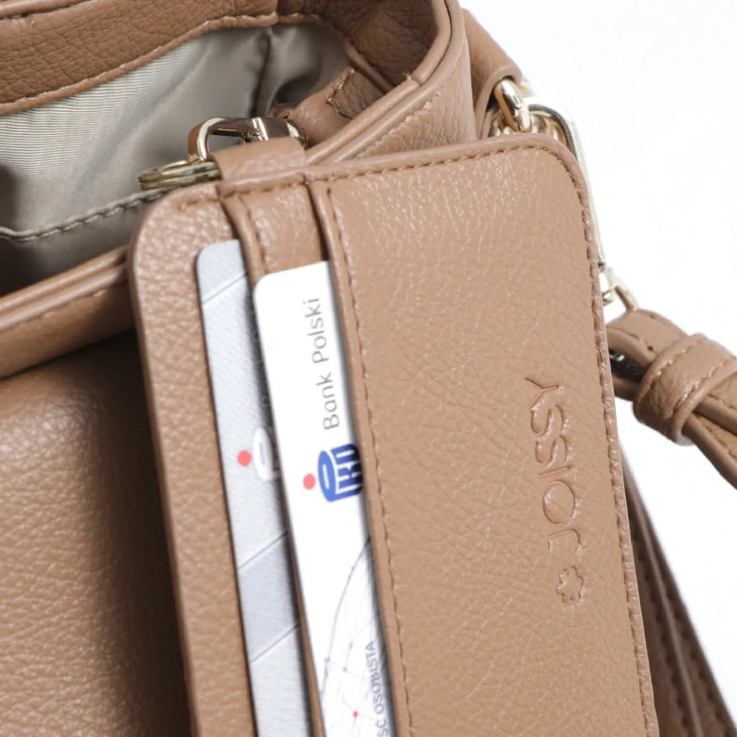 Torebka crossbody i organizer do wózka 2w1 MIDI mauve rose