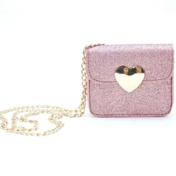 Torebka na ramię MINI LOVE - różowa