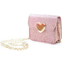 Torebka na ramię MINI LOVE - różowa
