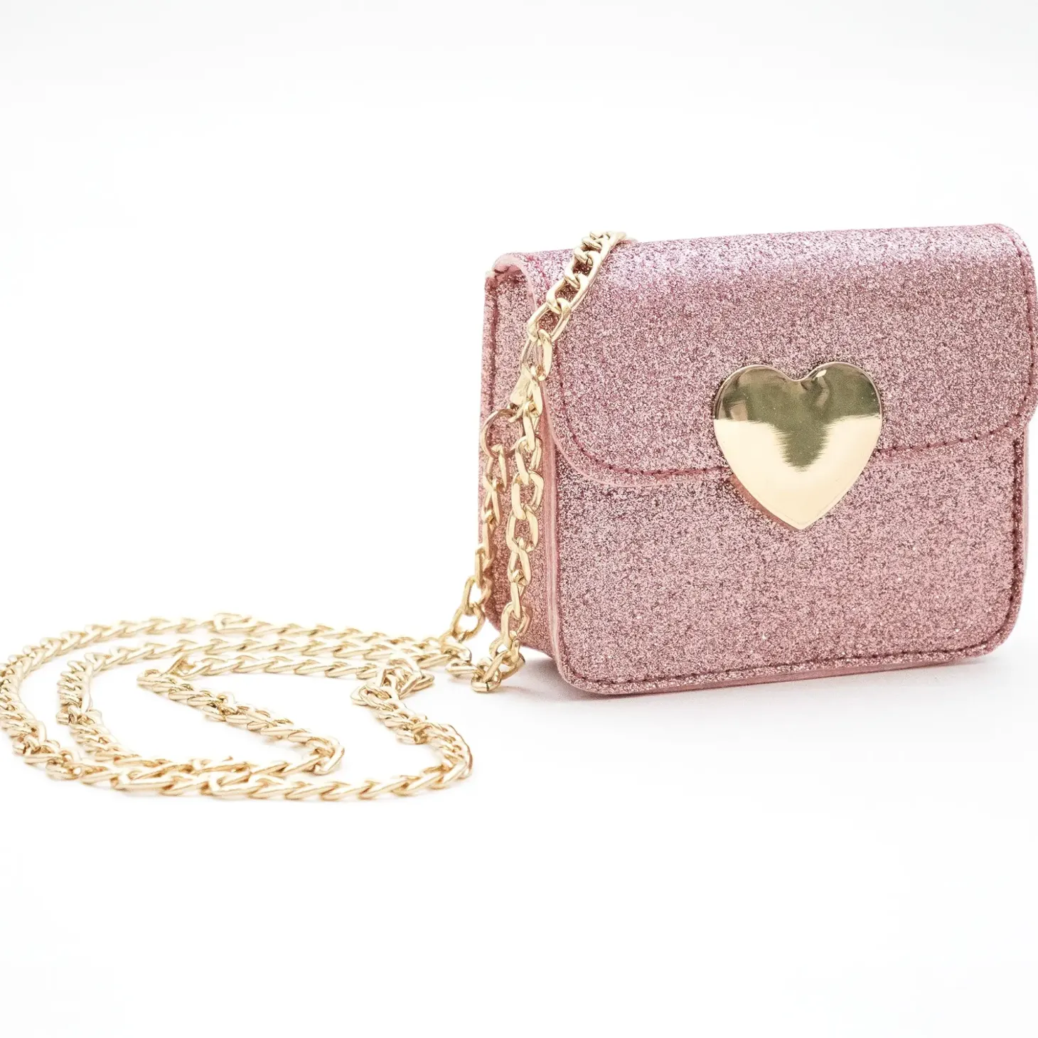 Torebka na ramię MINI LOVE - różowa