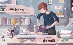Oswajanie Emocji|2-5 Lat | Wydawnictwo Nasza Księgarnia Tosia czeka na braciszka