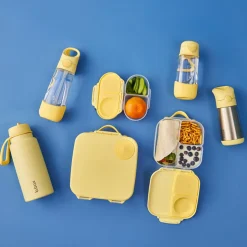 Bidony I Butelki|Bidony I Butelki | b.box Tritanowa butelka ze słomką Lemon Twist