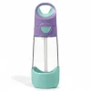 Tritanowa butelka ze słomką 450ml Lilac Pop