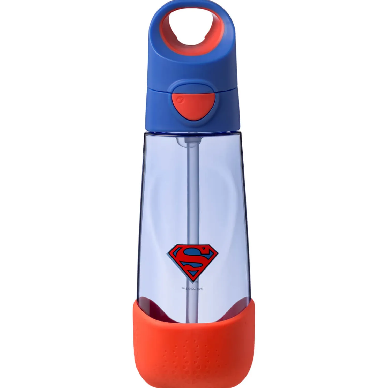Bidony I Butelki|Bidony I Butelki | b.box Tritanowa butelka ze słomką Superman