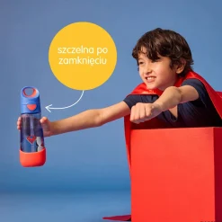 Bidony I Butelki|Bidony I Butelki | b.box Tritanowa butelka ze słomką Superman