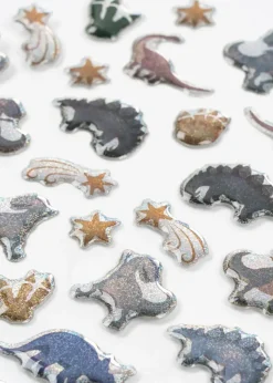 Idealne W Podróży|8 Lat+ | Konges slojd Trójwymiarowe naklejki - dino