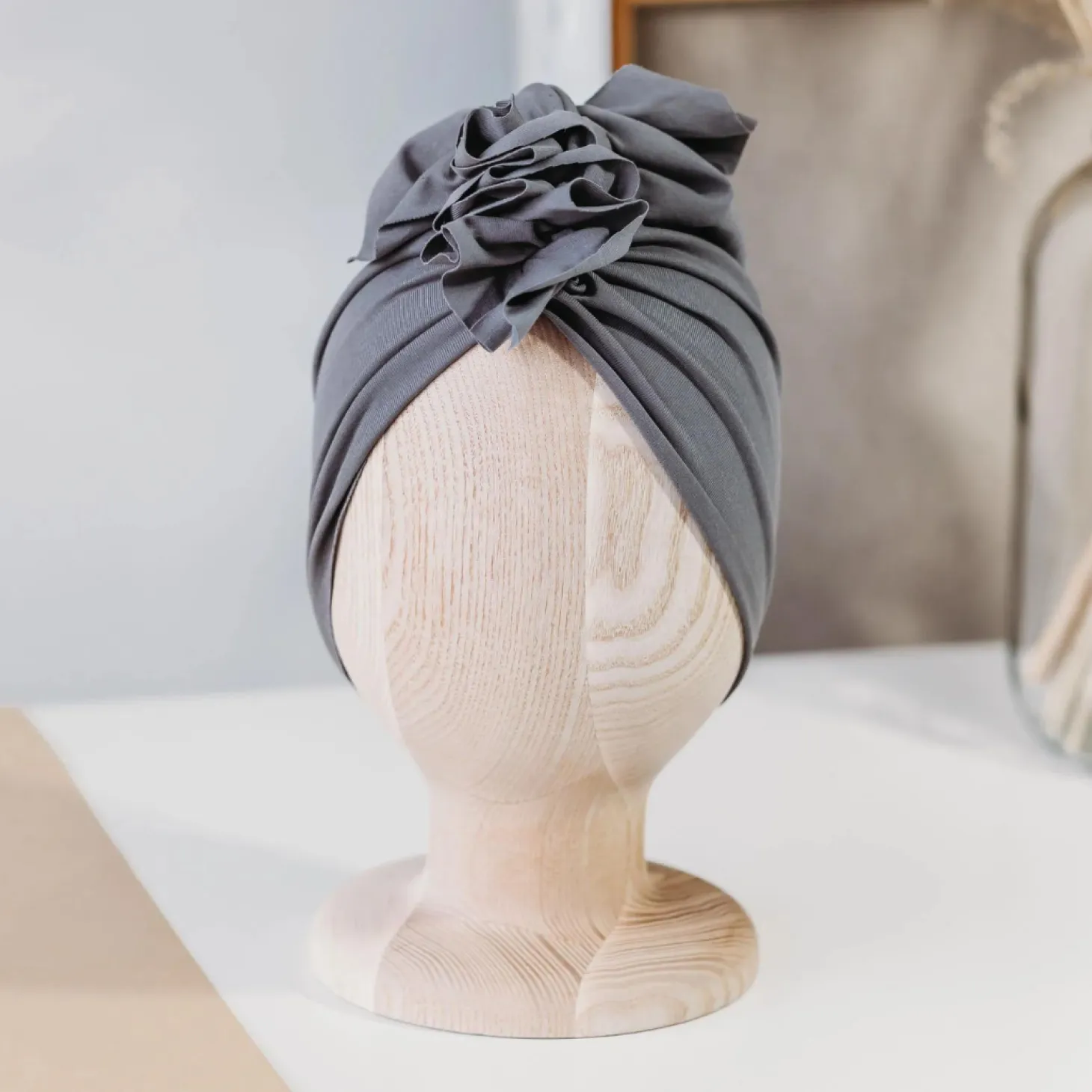 Turban Organic Grey