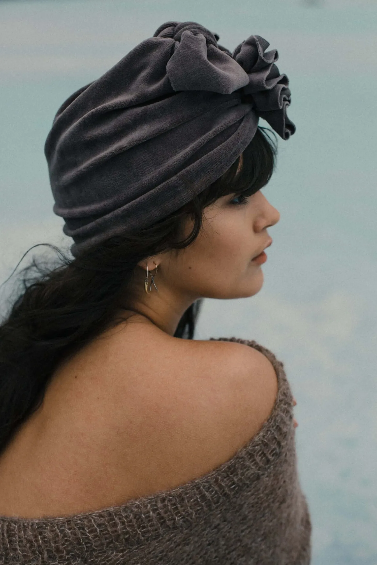 Turban Velvet Divine Beige