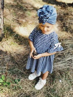 Na Główkę | Looks by LUKS Turban Velvet Dusty Blue