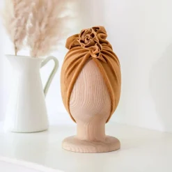 Na Główkę | Looks by LUKS Turban Velvet Golden Ochre