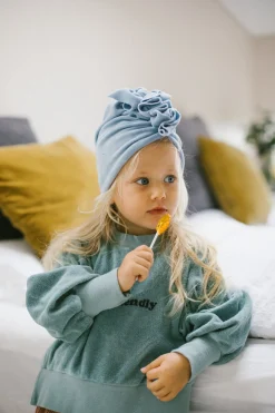 Turban Velvet Ice Blue