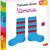 Ruchome Elementy|0-2 Lat | HarperCollins Ubrania. Akademia Mądrego Dziecka. Pierwsze słowa
