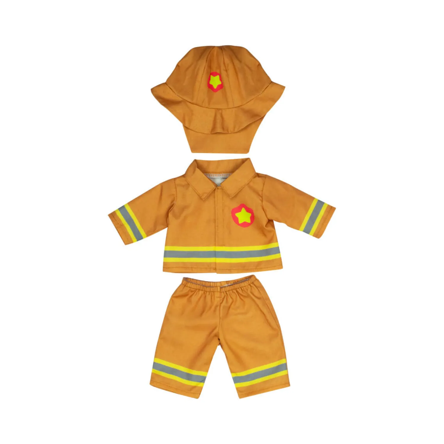 2 Lata +|Akcesoria Dla Lalek | Miniland Ubranko dla lalki 38 cm - Strój strażaka