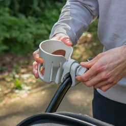 Ułatwiacze Życia|Przydatne Akcesoria | LittleLife Uchwyt na kubek - jasnoszary